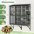 Cat Catio  Cat Window Perch For Large Indoor Cats With 4 Jump Platforms