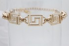 Women Fashion Boot Bracelet Gold Metal Chain Shoe L Shape Charm Dazzling Strap