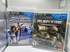Sony Playstation Move Motion Controller Camera  Sports Champ Heavy Fire Bundle