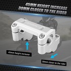 45mm Height Handlebar Risers Mount For Bmw R1250gs 19-23 R1250gs Adventure 19-24