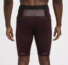 New Nike Trail Lava Loops 1 2 Running Tights Burgundy Size Medium Dv9307-652