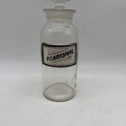 Vintage Apothecary Whitall Tatum Glass Bottle W  Stopper P  Caryophyl  10 