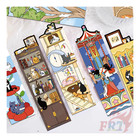30 Pcs Paper Bookmarks Flower Series   Reading Girl   Funny Styling Retro   Cats