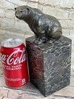 Polar Bear Bronze Sculpture Art Deco Statue Figurine Figure Decor Lostwax Gift