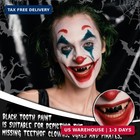 Ybuete Professional Halloween Black Tooth Paint For Sfx Makeup