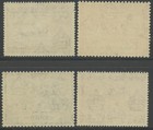 Cyprus Sc 160-163 1949 Upu Centennary Complete Set Og Mint Most Nh