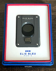Elie Bleu Slide Button Cigar Cutter  Gray Lacquer Finish  Ebc4412  New In Box