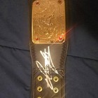 Undertaker Signed World Heavyweight   Championship Belt