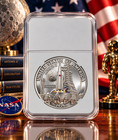 2026 Nasa Artemis Ii   Apollo 11 Commemorative Coin Set In Collector Slabs