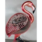 Pink Flamingo Decorative Desk Fan Metal Tropical Animal Tabletop Decor 18 Inch