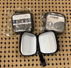 New Retro Theme Airpods Case Coin Wallet Ear Buds Zip Tin Box - Lot Of 3