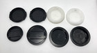 Minolta Af Front   Rear Lens Caps 49mm 55mm  x2  62mm White Rare White Caps