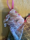 Floatimini Girls 18m Mermaid Scale One-piece Swim Skirt Pink Silver Ruffle