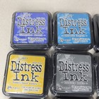 Tim Holtz 12 Distress Ink Pad Set New Ranger Scrapbook Stamp Emboss