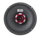4x Stx Audio X65 2r 6 5  Midrange Speakers  850w Max Power  4 Ohm  Red Grills