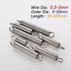 Stainless Steel Wire Dia 0 3-3mm Extension Spring Expansion Springs L  10-300mm 