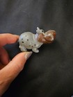 2 3 8  Little Gray Vintage Pvc Hippo Hippopotamus Figure Made In Hong Kong