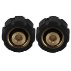 2  Pressure Washer Fitting M22 15mm Female To M22 14mm Male Brass 5000psi Max
