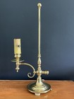 Vintage Brass Desk Table Lamp One Light Traditional 18 