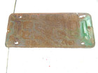 Georgia License Plate 1940   A95-281  As Received  