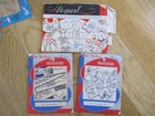 Lot Of Vintage Sewing Transfer Patterns Vogart Etc   Dutch Kid Water Dip Decals