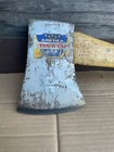 Vintage 4-1 2 Lb  Hults Bruks Five Star Arvika Axe  31-1 2  Perma Bond Handle 