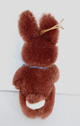 Dakin Vintage Mini Jointed Mohair Bunny Rabbit Plush Brown Beige 4 5 