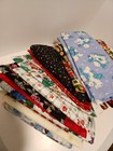 Fabric Lot 9  Lbs Quilt Christmas Crafting Remnants   Yards Vintage   Modern 