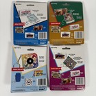 Vintage Lot Of 4 Sealed Basic Fun 1998 Hasbro Milton Bradley Mini Game Keychains