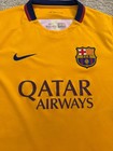 Fc Barcelona 2015 16 Nike Away Football Shirt Medium 658785-740 Soccer Jersey