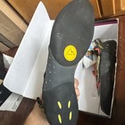 La Sportiva Oxygym Unisex Climbing Shoes Carbon sulphur Men   s 10 5 Lady   s 11 5