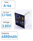 Oem Genuine Battery A-4a For Arlo Ultra  Ultra 2  Arlo Pro 3  Pro 4 Camera