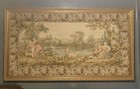 Rare Antique Framed 1925 French Tapestry Made In Italy  e Dalla Benetta Company 