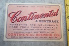 Vintage Contiental Brewing Co Beer Bottle Label  8