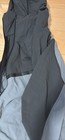 Nike Men   s Hooded Full Zip Colorblock Jacket Black gray Regular Fit Size L