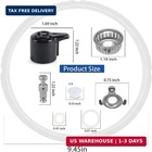 Durable Instant Pot 13 Pc Replacement Kit  Sealing Ring  Valves   Caps For 6qt
