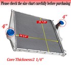 Charge Air Cooler Fit 1998-03 Volvo Vnl Vmn Series Non Flanged 1030150 1050005 