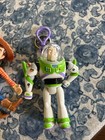 Vintage Toy Story Keychain Woody   Buzz Lightyear Keychains Pair