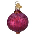 Old World Christmas Red Onion  28140  Glass Ornament W  Owc Box