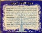 Antique 1952  jolly Jump-ups Booklet Journey Through Space  Children s Pop Up