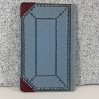 Vintage S e  Ledger Empty Column Account Book Hardcover Retro Journal Sterling