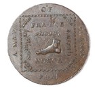 1794 Great Britain Hampshire Emsworth   Map Of France Conder Token 1 2p D h-18