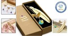 Elegant Metal Feather Bookmark With Butterfly Charms - A Perfect Gift For Rea   