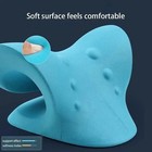 Neck Cloud Cervical Neck Stretcher Pillow Traction Device Pain Relief Massage