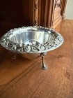 S  Kirk   Son Sterling Silver Repousse Compote Bowl  114 3 Grams  Antique