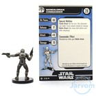 Star Wars Miniatures Bounty Hunters 57 60 Mandalorian Commander W  Card Combo