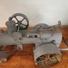 Antique Vintage 20   Model Steam Traction Engine Tractor Display Model Toy Metal