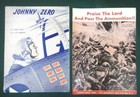 Lot 1940s Vintage 7 Piano Wwii Sheet Music Johnny Zero Pass Ammo Salvation Army 