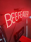 Beefeater Neon Advertising Sign Red Distillery Theme Bar Decor Light