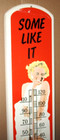 Marilyn Monroe  Movie Star -giant 39  Tall Big   Heavy- Old Usa Thermometer Sign